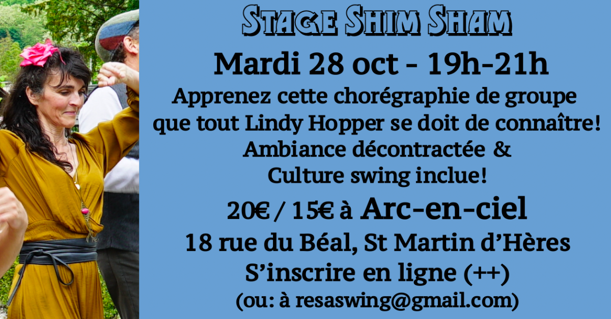 Stage de Shim Sham - débutant