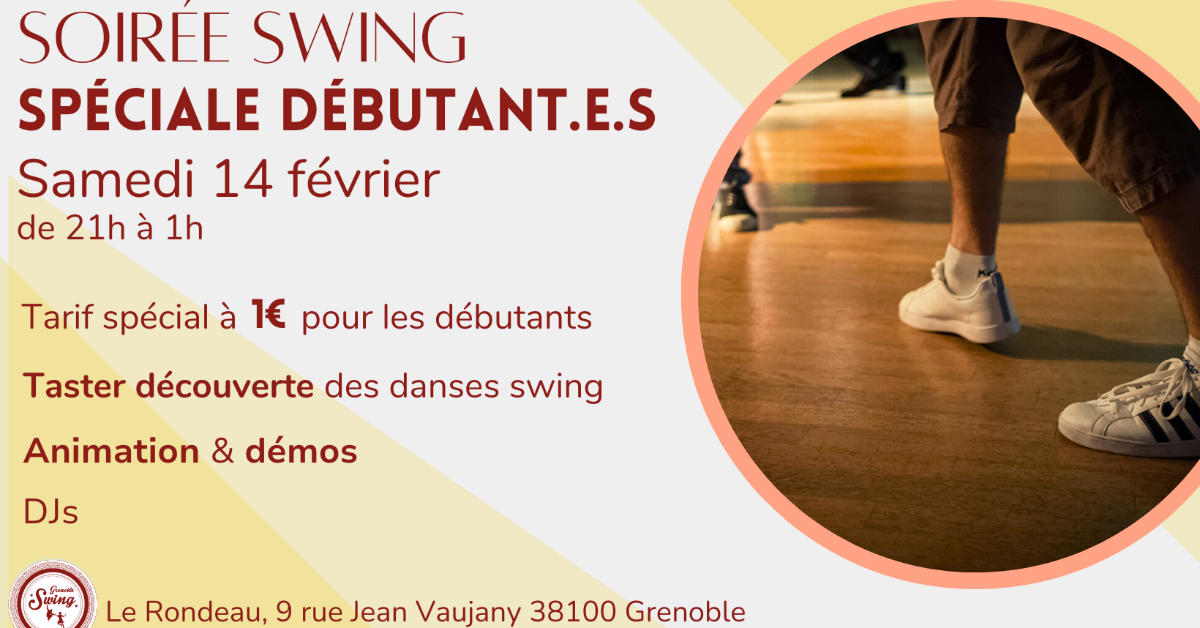 Soirée Swing spéciale Débutant.e.s