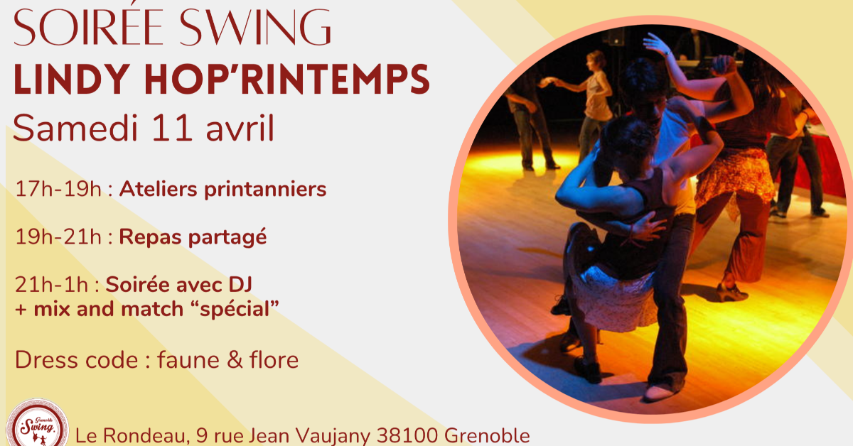 Soirée Lindy Hop'rintemps